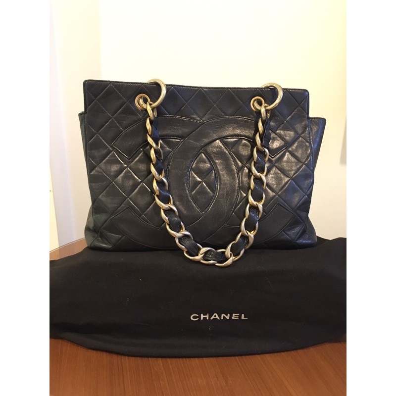 Black Chanel GST Bag - Hitam 100% Authentic