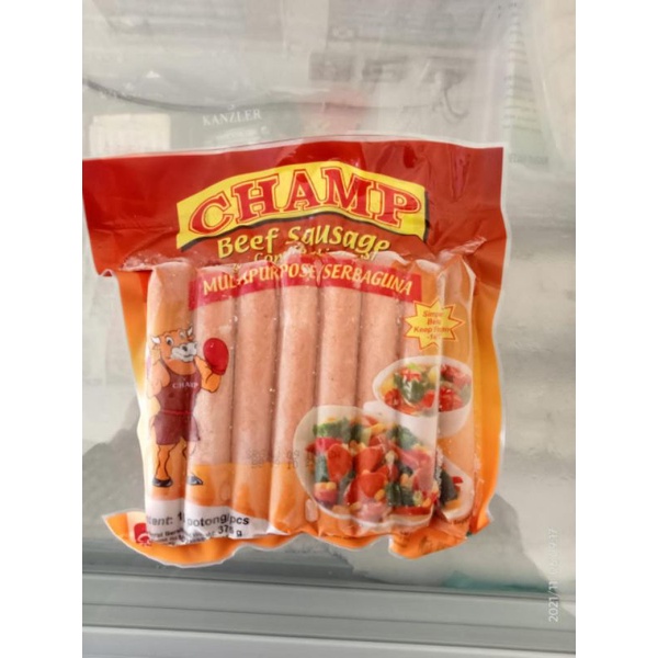 

champ beef sosis
