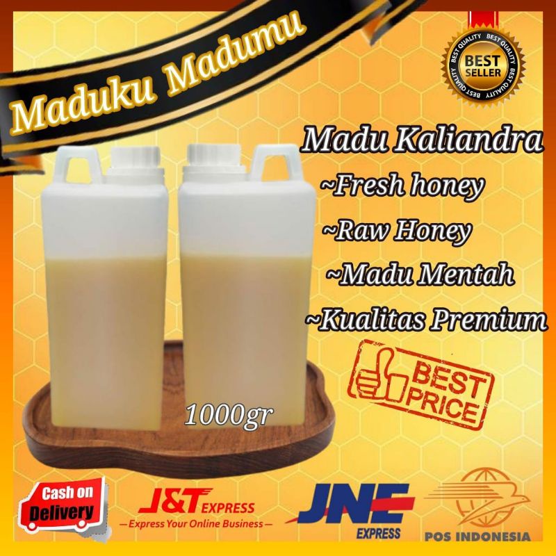

madu murni kaliandra kemasan 1000gr