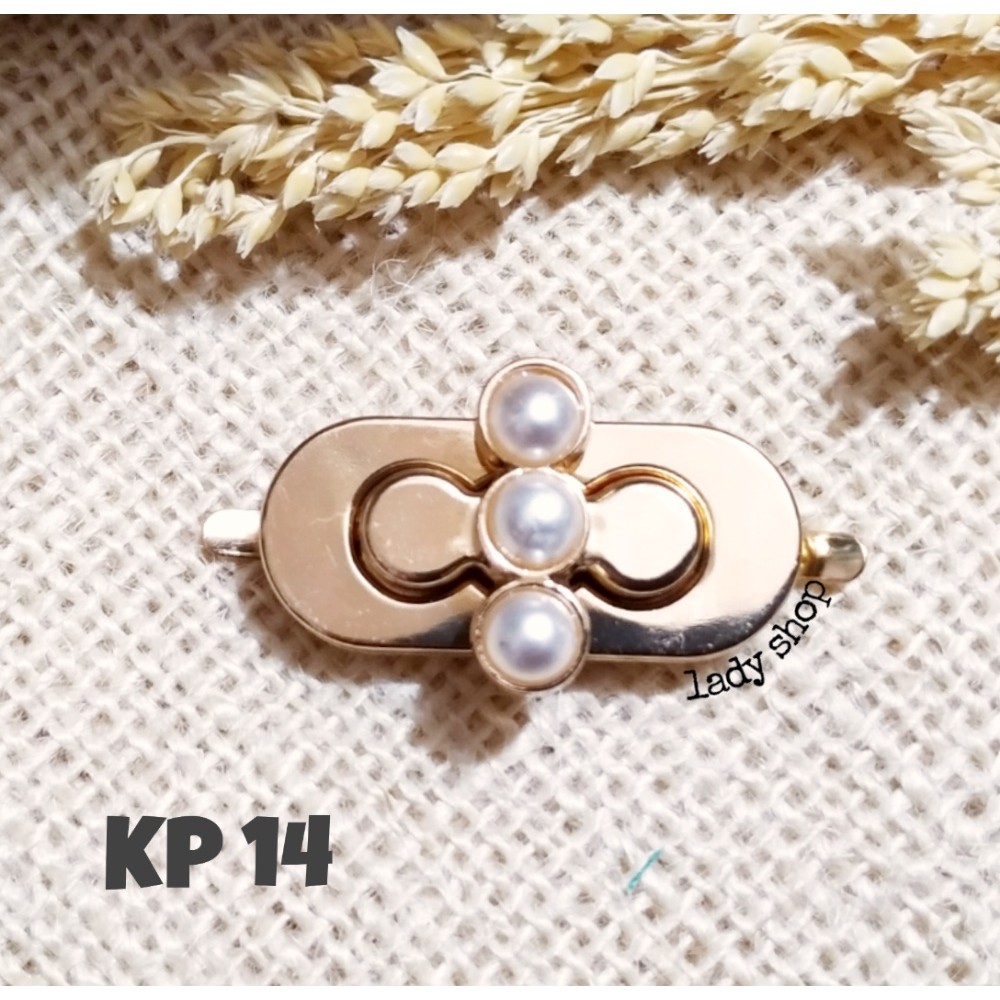 Aksesoris Tas Wanita Kunci Putar ( KP 14 )