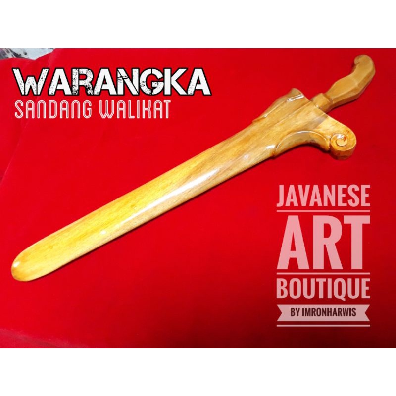 Warangka Keris Sandang Walikat Kayu Jati