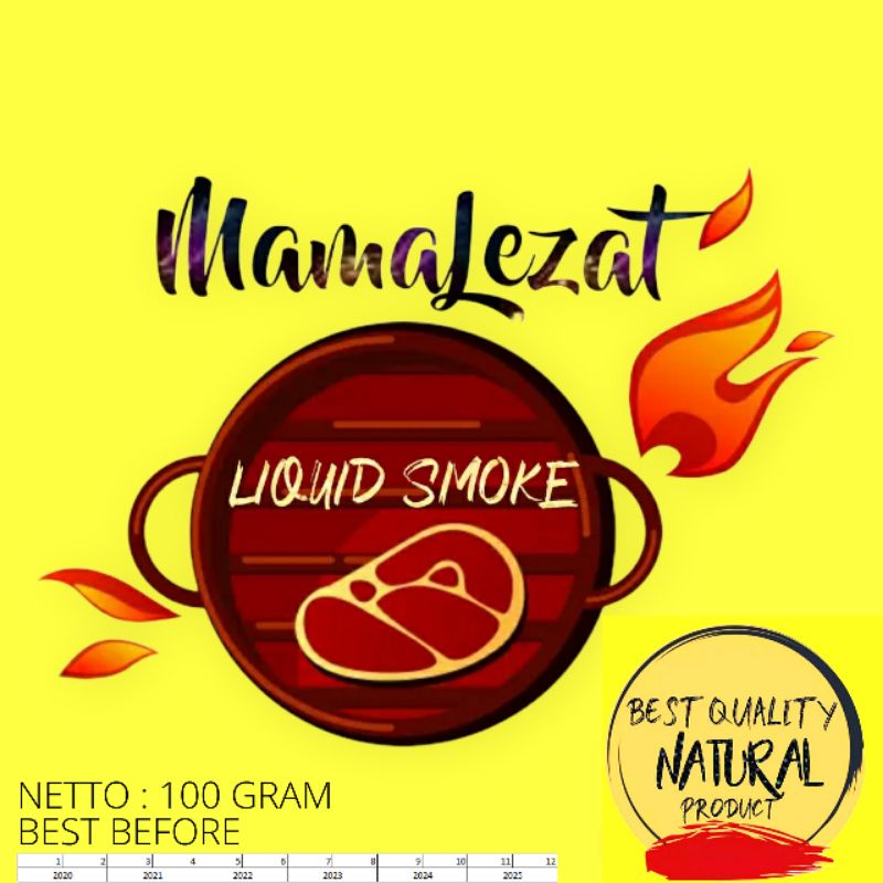 

RB MamaLezat Liquid Smoke Flavor 100 gram / Asap Cair / Perasa Aroma BBQ Bumbu Bakar Panggang /