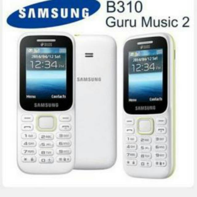 Hp Samsung B310 Dual Sim Gsm Bahasa Indonesia Shopee Indonesia