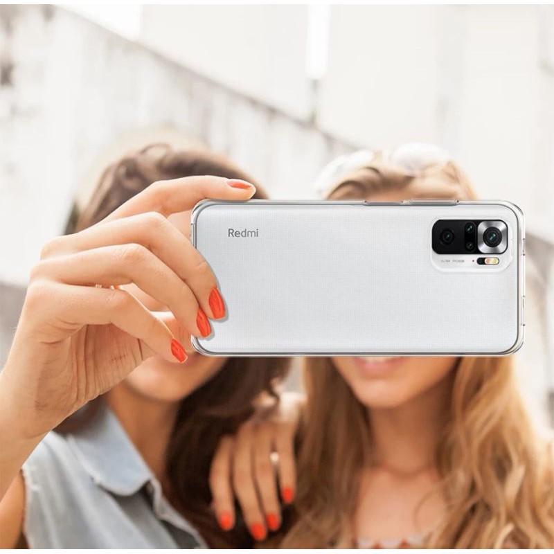 Clear case Redmi Note10ProMax 10 10Pro 10ProMax ProMax Pro Max Silicon Softcase Bening Casing Cover