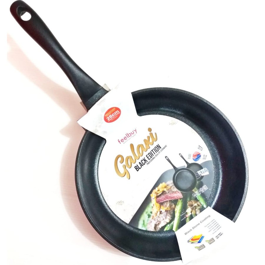 FFP26 BLACK EDITION ALUMINIUM FRY PAN 26CM LOCK&amp;LOCK / FRYING PAN / WAJAN