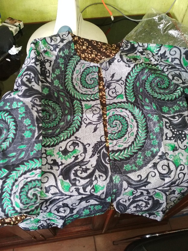 Blus Blues Bolero Batik Rompi Bolak Balik