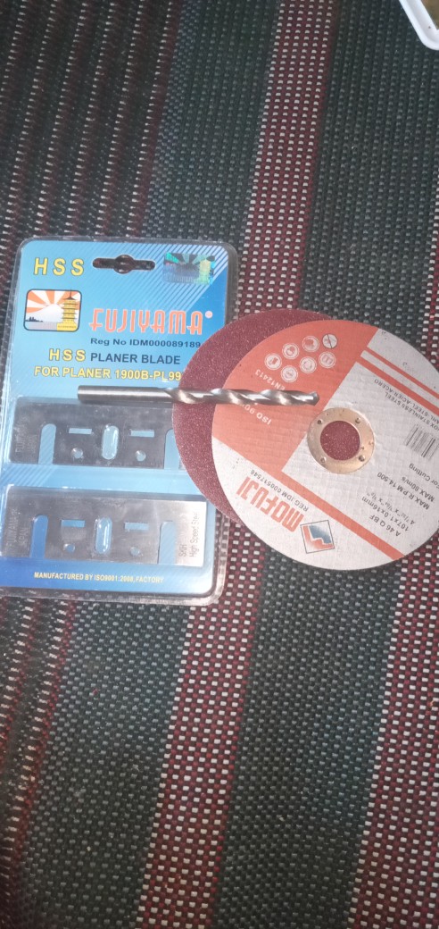 Amplas Bulat Kertas 4 Velcro P60 Mofuji