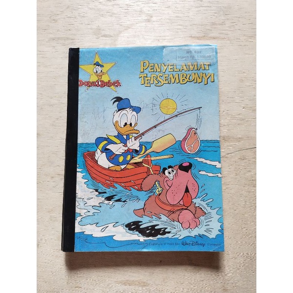 Buku Bundel 6 Edisi Majalah Donald Bebek PENYELAMATAN TERSEMBUNYI  * Walt Disney *