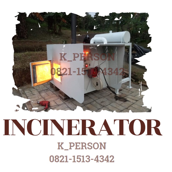 Mini Incinerator Sampah / Pembakar Sampah Medis