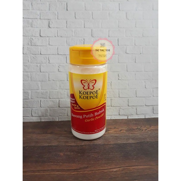 Kp Bawang Putih Bubuk 130gr / Koepoe Bawang Putih Bubuk / Kp Garlic Powder / Koepoe Garlic Powder