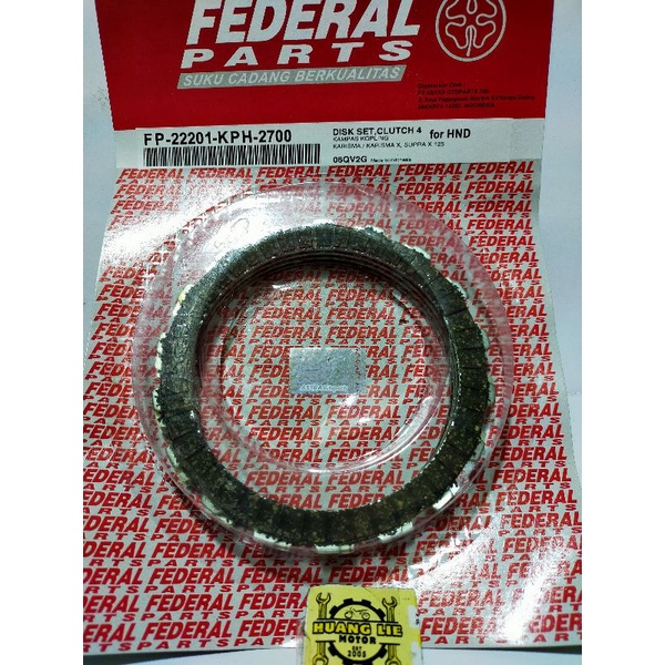 kain kampas klos kopling karisma/ supra x 125 lama federal