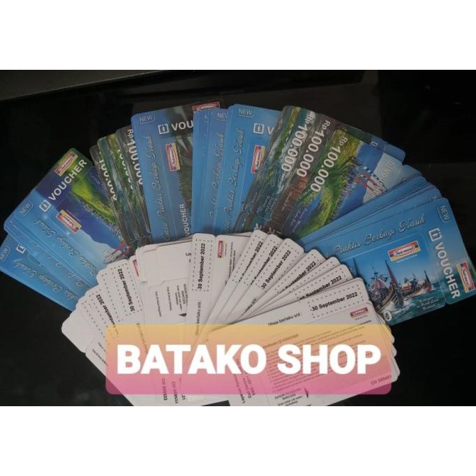 

Indomaret Card Seratus Ribu