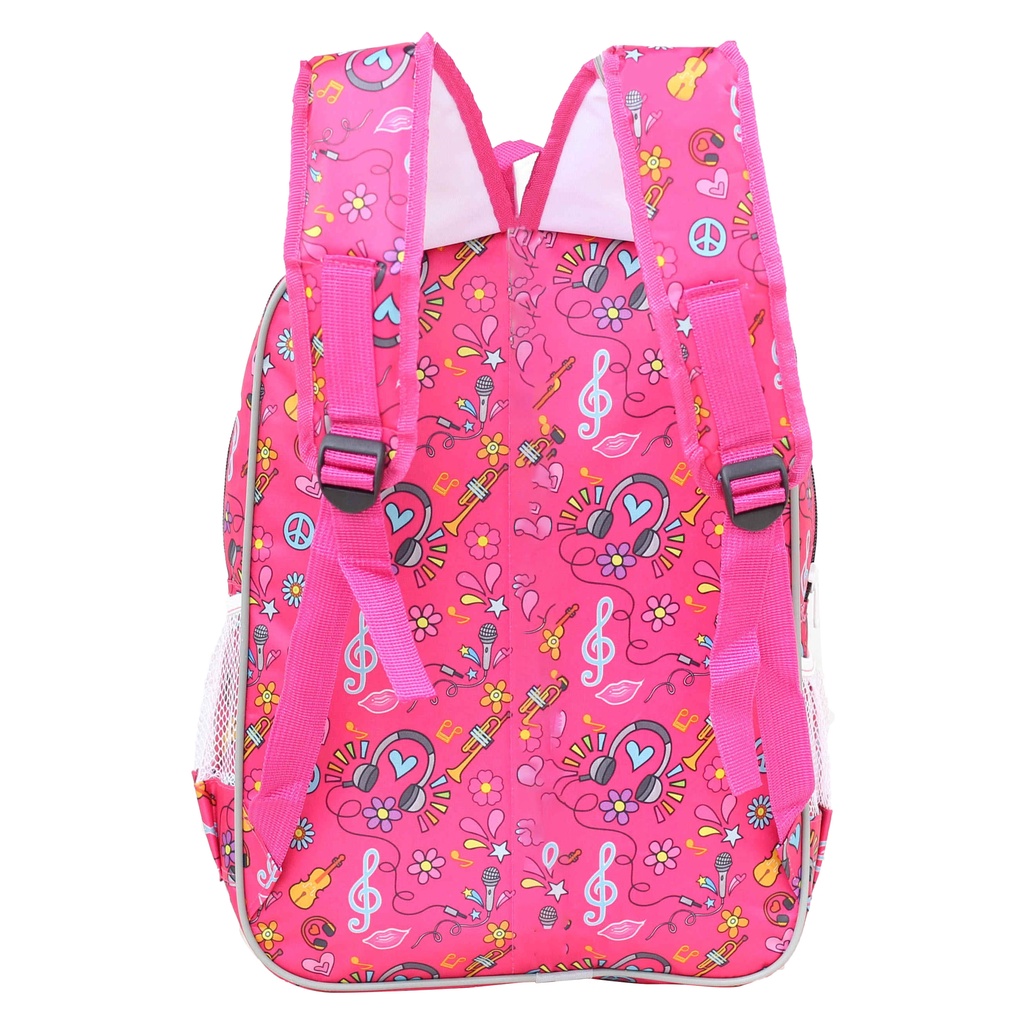 Tas Sekolah Anak Cewek Cowok Ransel LED Lampu Nyala Gambar Motif Kartun Lucu Murah Playgroup PAUD TK