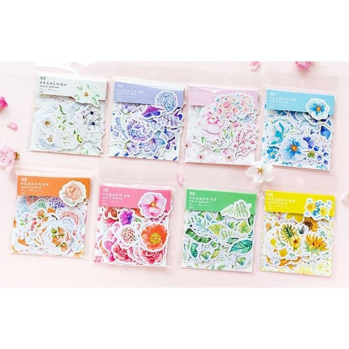 MOHAMM KAWAII Japanese Decoration Journal - Diary Flower (45pcs)