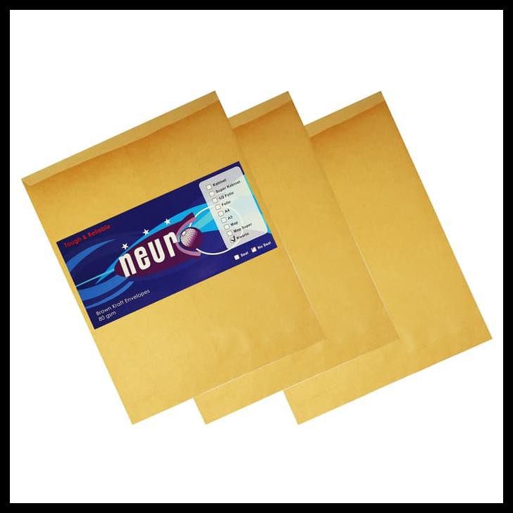 

Open Ds Hot Promo!!! Amplop Coklat Ukuran Kwarto Neuro ( 21 X 27 Cm ) Seal