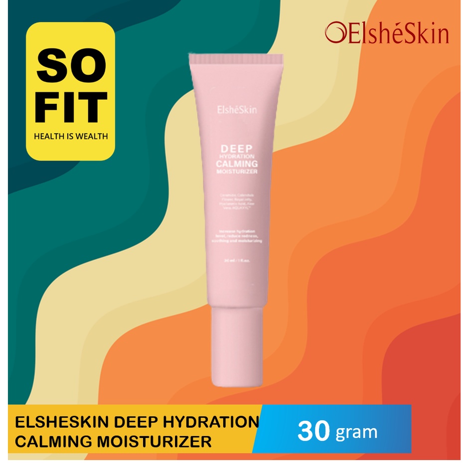 ELSHESKIN Deep Hydration Calming Moisturizer - 30ml Ceramide