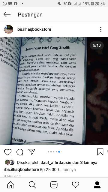 Seribu hikmah dalam cinta