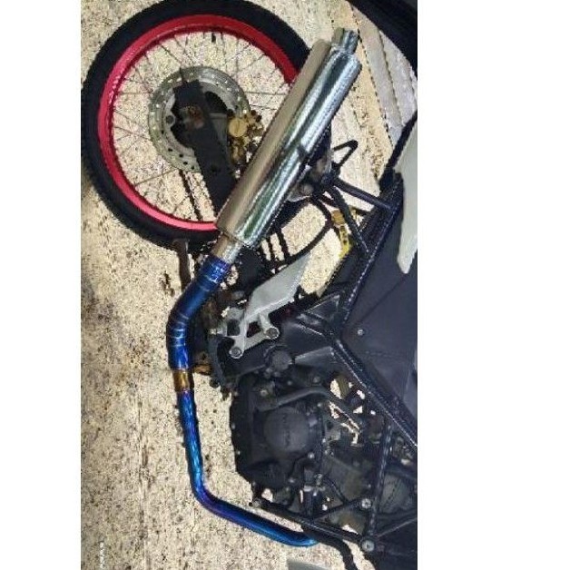 KNALPOT CKD BOBOKAN LEHER FULL BLUEMOON