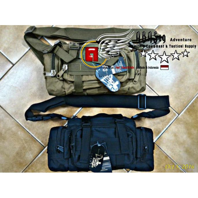 Tas Slempang 01 Silver Knight