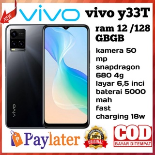 ViVO y33T ram 12GB internal 128 gb, kamera 50 mp garansi resmi 1tahun