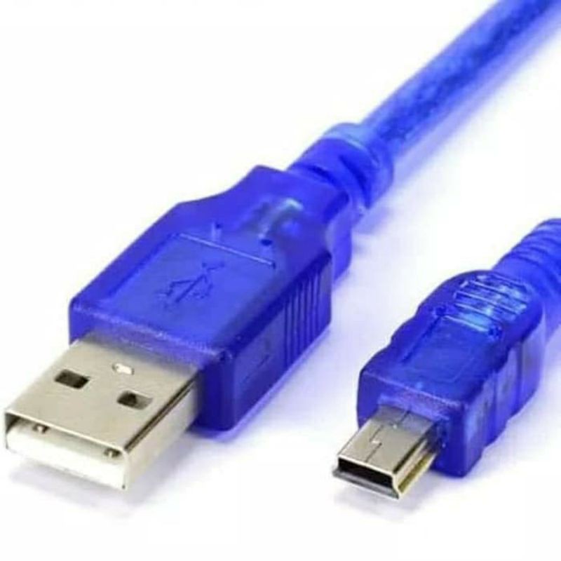 Kabel Charger Usb 5 pin 1.5M Untuk Stik PS3 Ps2 GampePad Bagus Dan Tebal