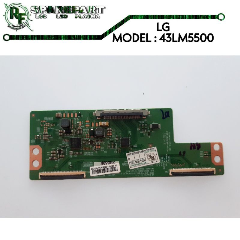 TCON T CON TV LED LG 43LM5500  Ticon tv led lg 43lm5500