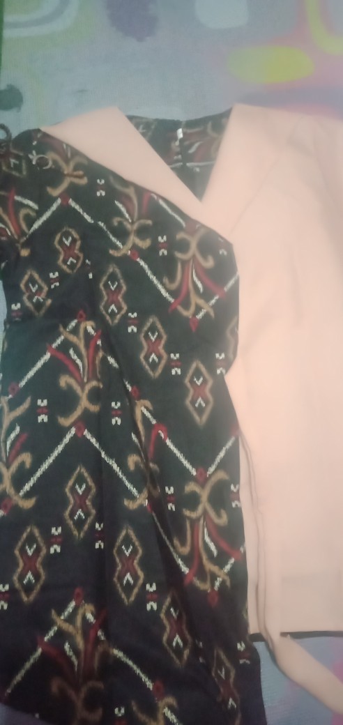 Atasan Batik Wanita Ppbtk07 Modern Batik Murah Cassual