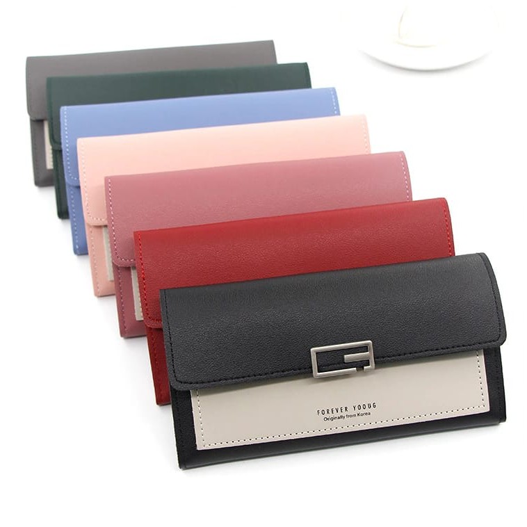 Dompet Korea Fashion Wanita KC197 Dompet wanita Panjang dompet import real pic dompet cantik A13