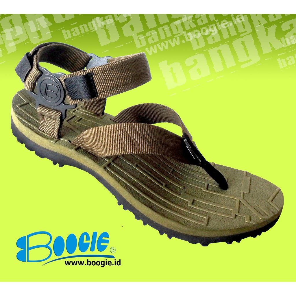 Sandal Jepit Gunung Outdoor Boogie Bangkaru Hijau