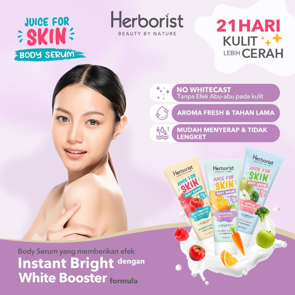 HERBORIST JUICE FOR SKIN Body Serum - Exfoliating Gel Scrub - Face Scrub