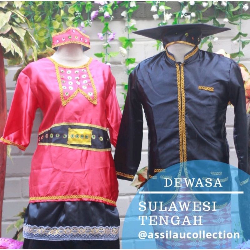 Baju Adat Dewasa Sulawesi Tengah