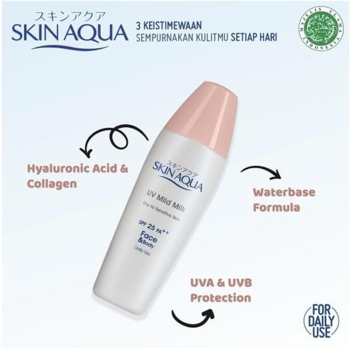 Skin Aqua UV Mild Milk SPF 25 PA++ 40g