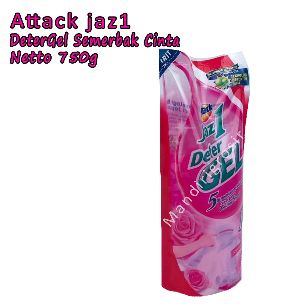 Jaz 1 * Attack * Deter gel * Semerbak cinta * 750gr