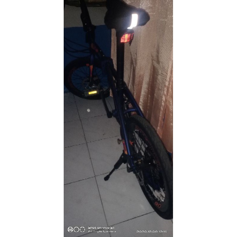 sepeda lipat merk exotic - explore 9.0