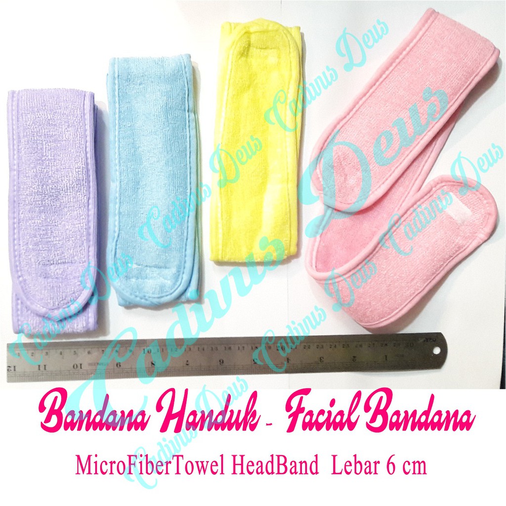 BANDO MANDI - FACIAL HEADBAND - LEBAR 6CM