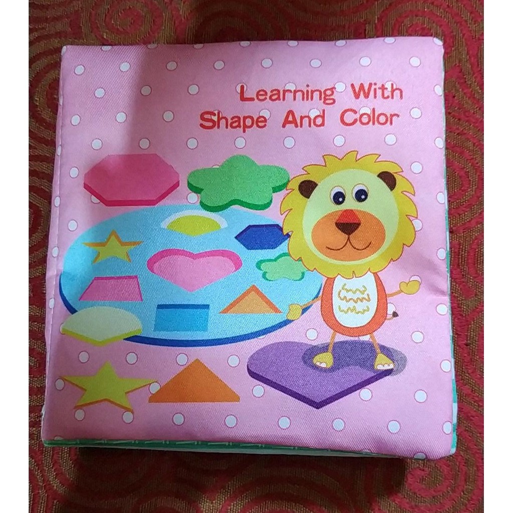 teether book Buku kain bayi buku cerita inggris anak Buku Kain Bayi Bunyi Nyit NyitSoftbook Buku Bantal Soft book