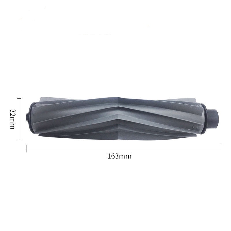 Karet Roller Sikat Pengganti Aksesoris untuk iLife A6 A7 A8 A9S L100 A10S A80 PLUS x620 X623 X900 L100 A10S A80PLUS iboto 650 aqua Smart Robotic Vacuum Cleaner Suku Cadang