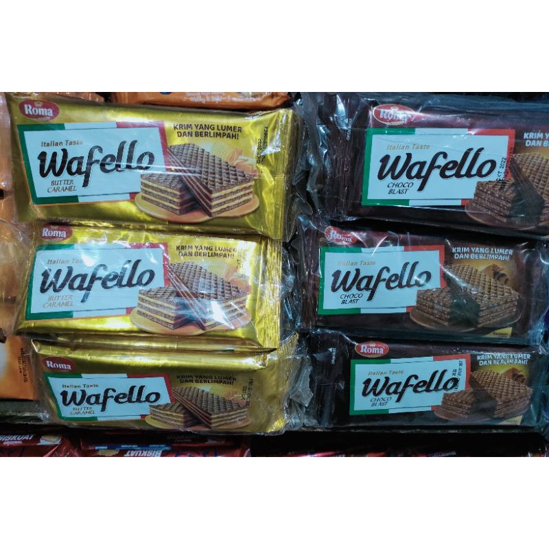 

Roma wafer wafello 21gr isi 10 pcs