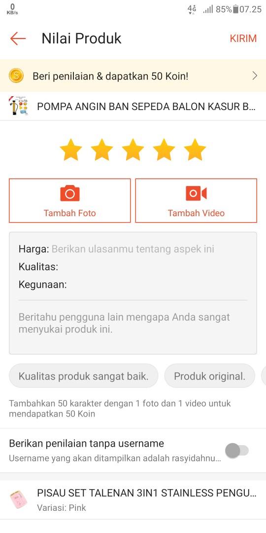 Pisau Set Talenan 3in1 Stainless Pengupas Kulit Buah Sayur Sebaguna Set Knife