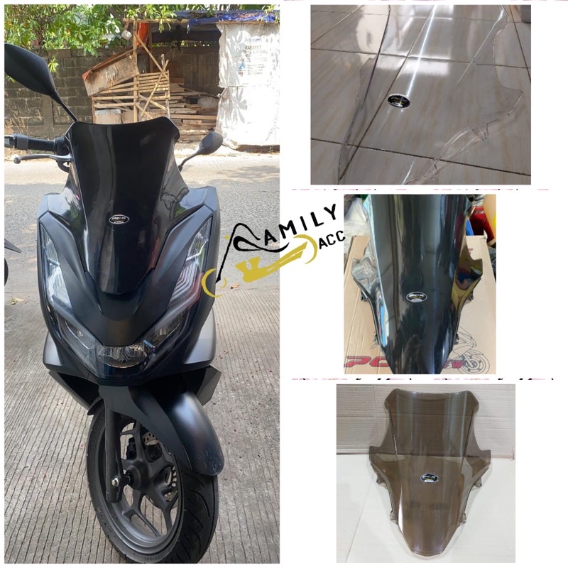 Windshield Honda PCX 160 Visor Pcx Tameng Depan Honda PCX 160 Tebal 3MM