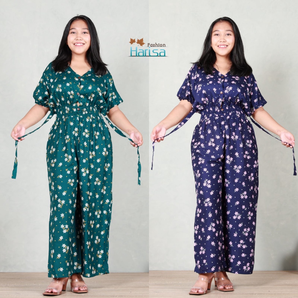 Jumpsuit Korea Yeluna Rayon Super