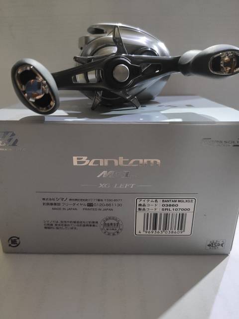 Bc shimano bantam reel mcl xg left