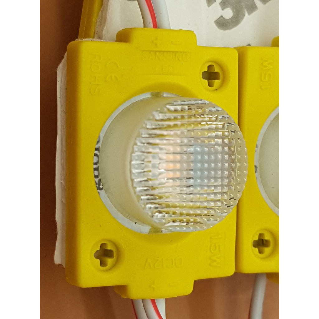 Cahaya KUNING 1.5w samsung new SMD 3030 injection led module