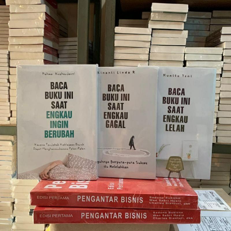 paket 3 buku baca buku ini saat engkau lelah-baca buku ini saat engkau gagal-baca buku ini saat engkau ingin berubah