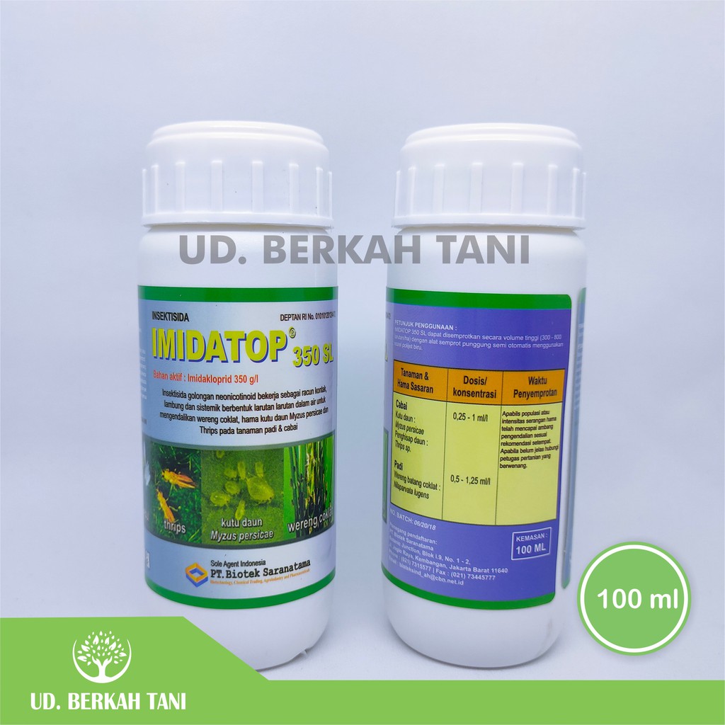 INSEKTISIDA IMIDATOP 100 ML IMIDAKLOPRID 350 SL