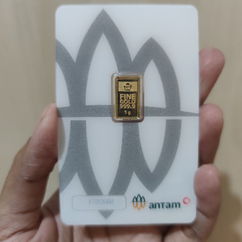 LM EMAS ANTAM 1 GRAM, TERBARU LOGAM MULIA CERTICARD 2021