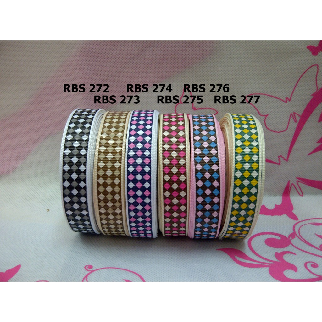 

[10 YARD] PITA GROSGRAIN MOTIF SALE RBS 272,273,274,275,276,277
