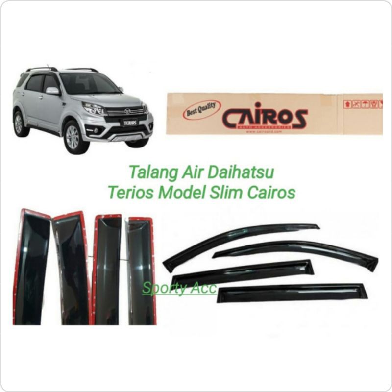 Talang Air Terios Slim Merk Cairos