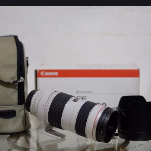 Lensa canon 70-200 f 2,8 non is