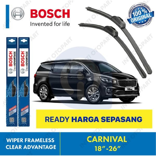 Wiper Blade Carnival BOSCH frameless ADVANTAGE 18-26&quot; ORIGINAL